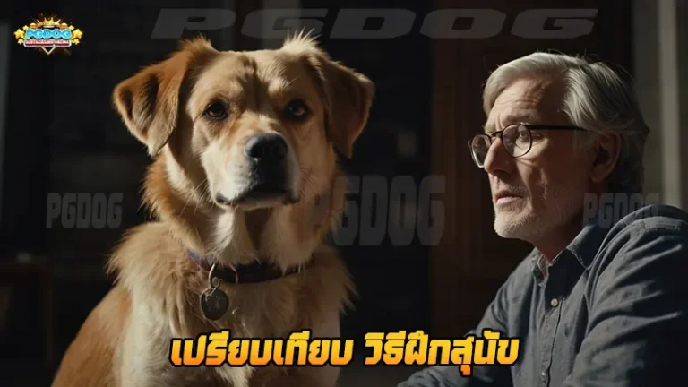 เปรียบเทียบ วิธีฝึกสุนัข