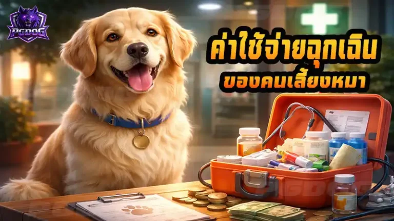 ค่าใช้จ่ายฉุกเฉิน ของคนเลี้ยงหมา
