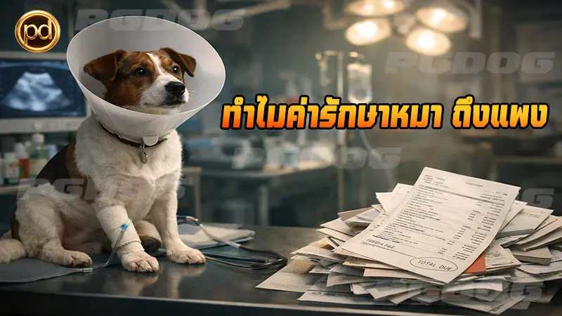ทำไมค่ารักษาหมา ถึงแพง