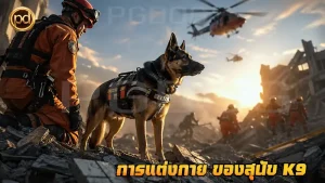 การแต่งกาย ของสุนัข K9