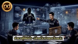 ตำรวจรู้ได้ยังไง ว่าใครเป็นเจ้าของเว็บพนัน