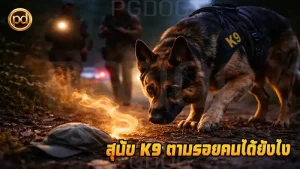 สุนัข K9 ตามรอยคนได้ยังไง