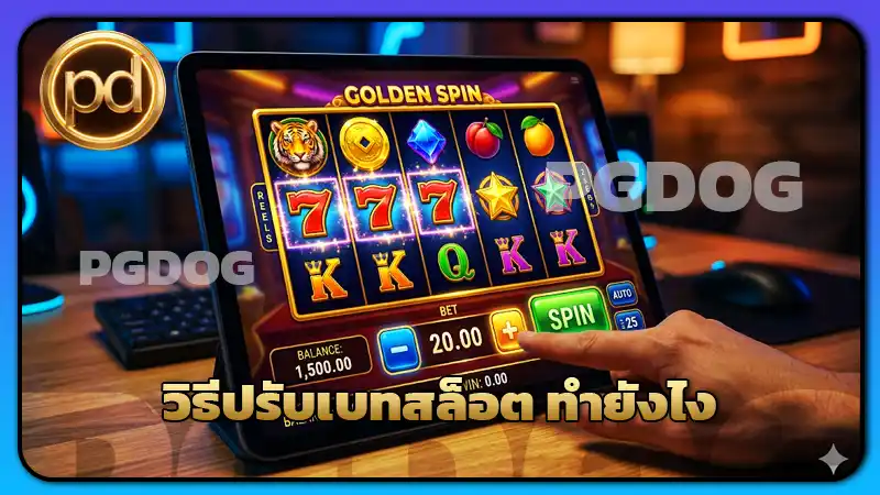 ส่องข้อมูลน่ารู้ วิธีปรับเบทสล็อต ทำยังไง