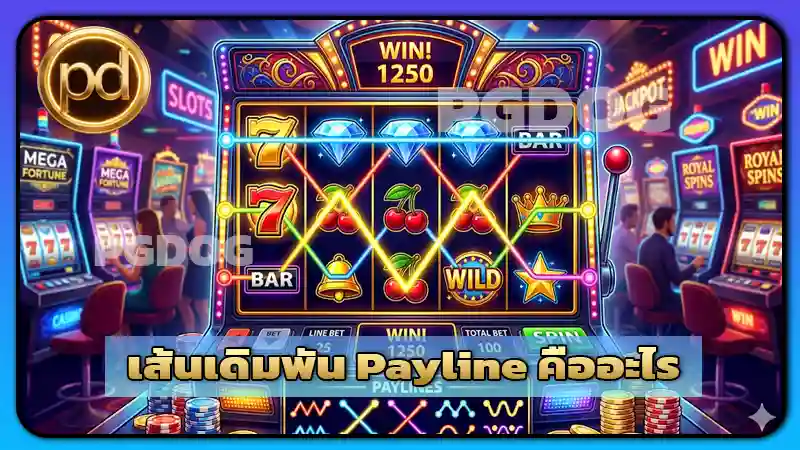ทำความเข้าใจกับ เส้นเดิมพัน Payline คืออะไร